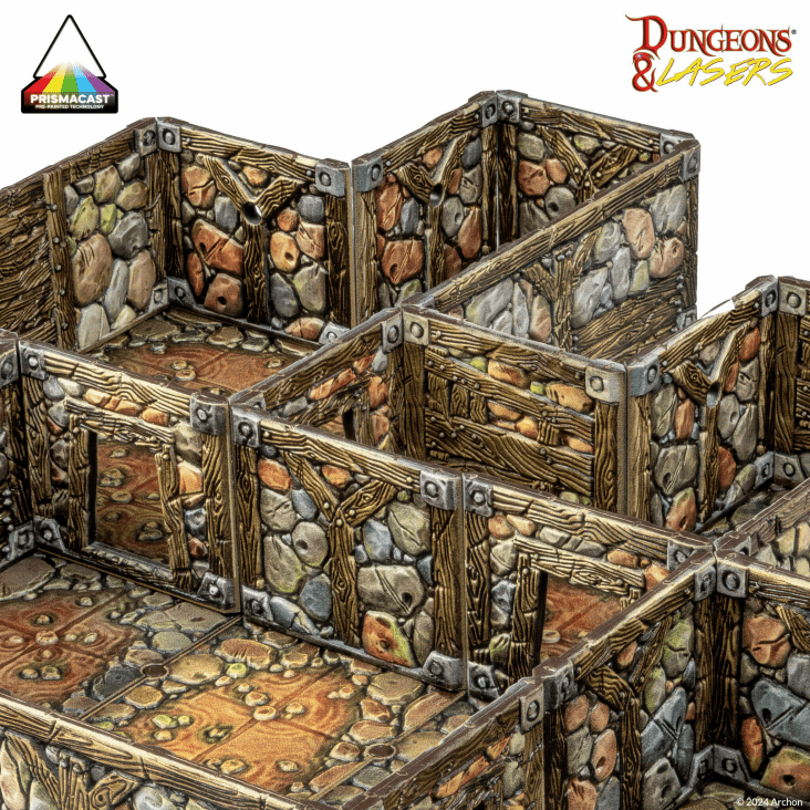 Abandoned Mines PrismaCast™ Pre-Painted Terrain - 遺棄礦坑 預塗地形-細節圖4