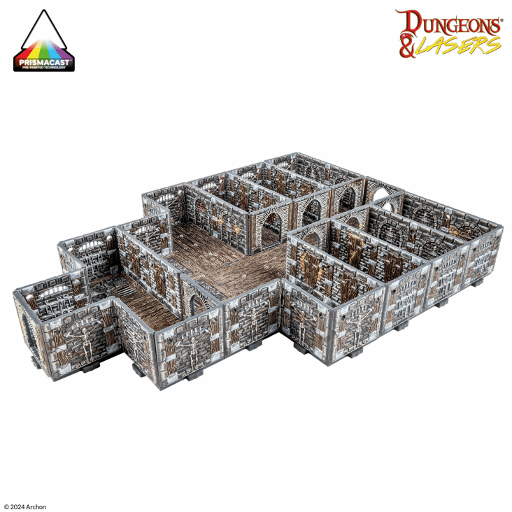 Chambers of Torment PrismaCast™Pre-Painted Terrain-苦痛地牢 預塗地形-細節圖2