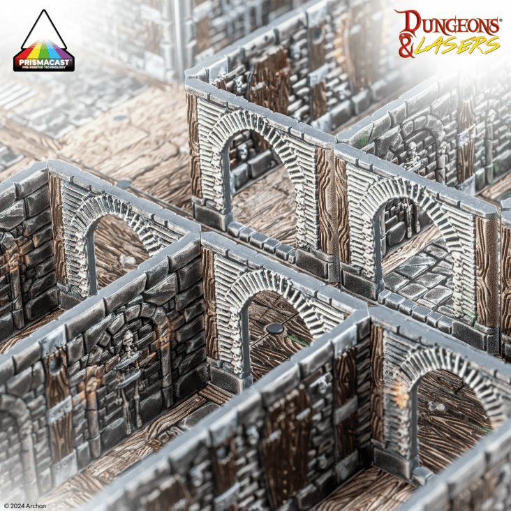 Chambers of Torment PrismaCast™Pre-Painted Terrain-苦痛地牢 預塗地形-細節圖4