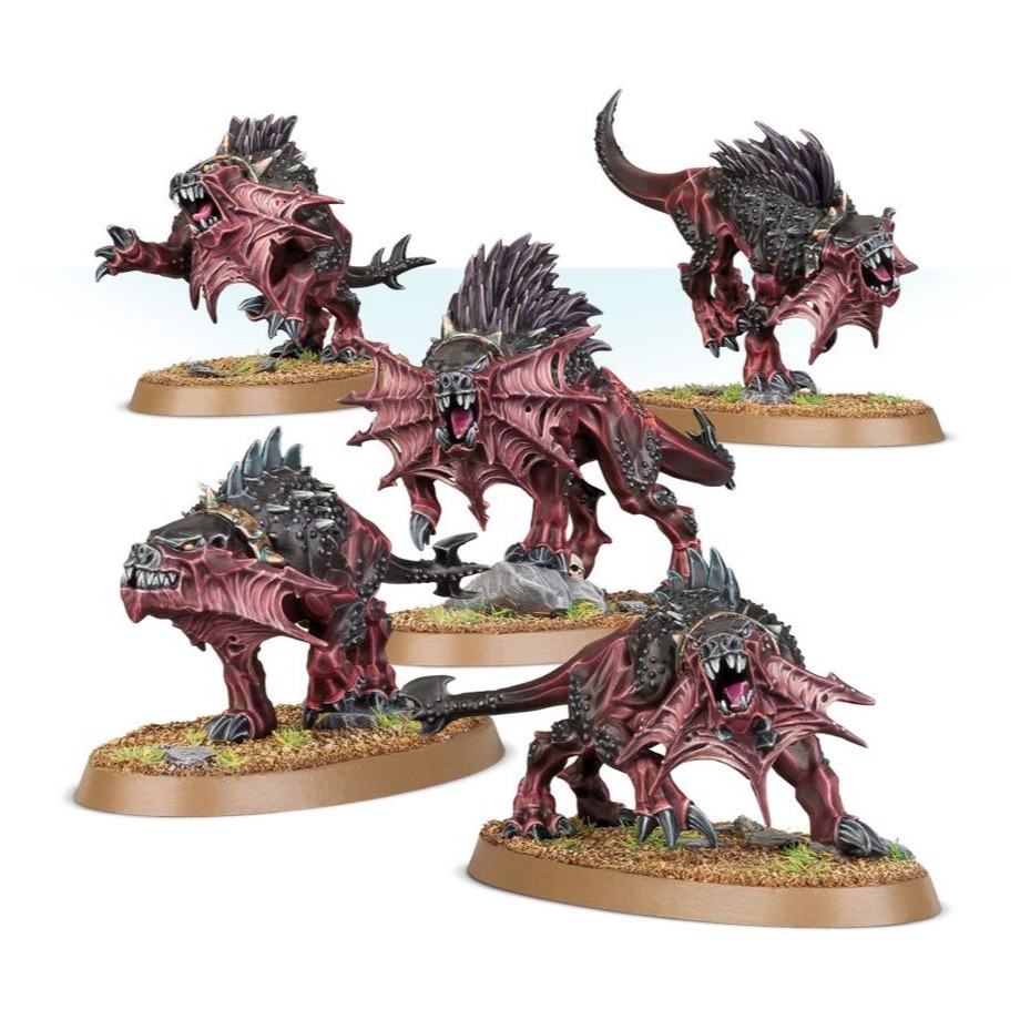 【戰鎚AOS】Blades of Khorne: Flesh Hounds - 恐虐之刃血肉獵犬-細節圖2