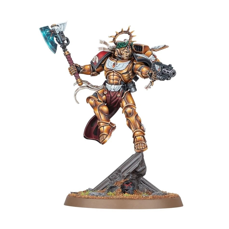 【戰鎚40k】Blood Angels: Commander Dante - 但丁指揮官-細節圖2