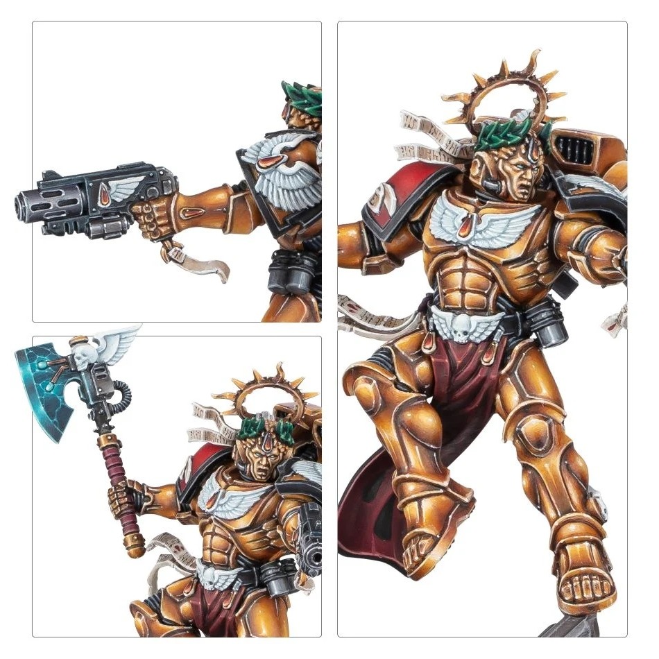 【戰鎚40k】Blood Angels: Commander Dante - 但丁指揮官-細節圖3