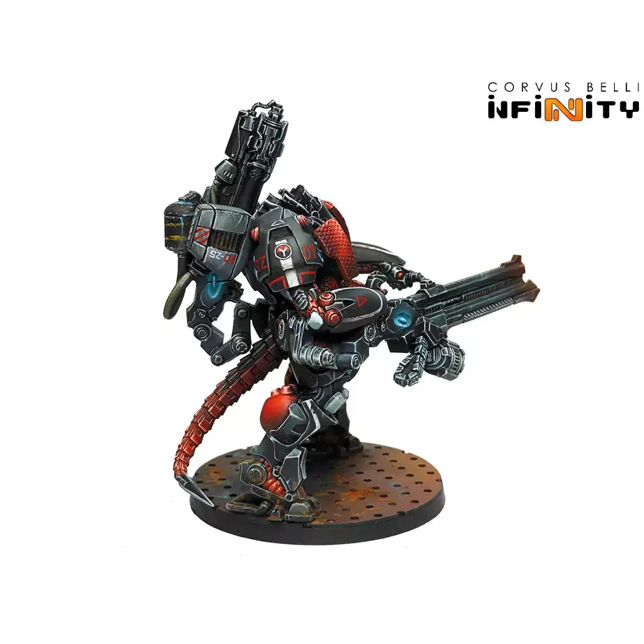 Infinity -Nomads Szalamandra Squadron TAG Pack-諾曼 火蜥蜴 戰術機甲包-細節圖2