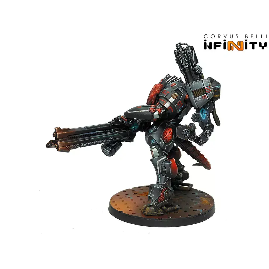 Infinity -Nomads Szalamandra Squadron TAG Pack-諾曼 火蜥蜴 戰術機甲包-細節圖3