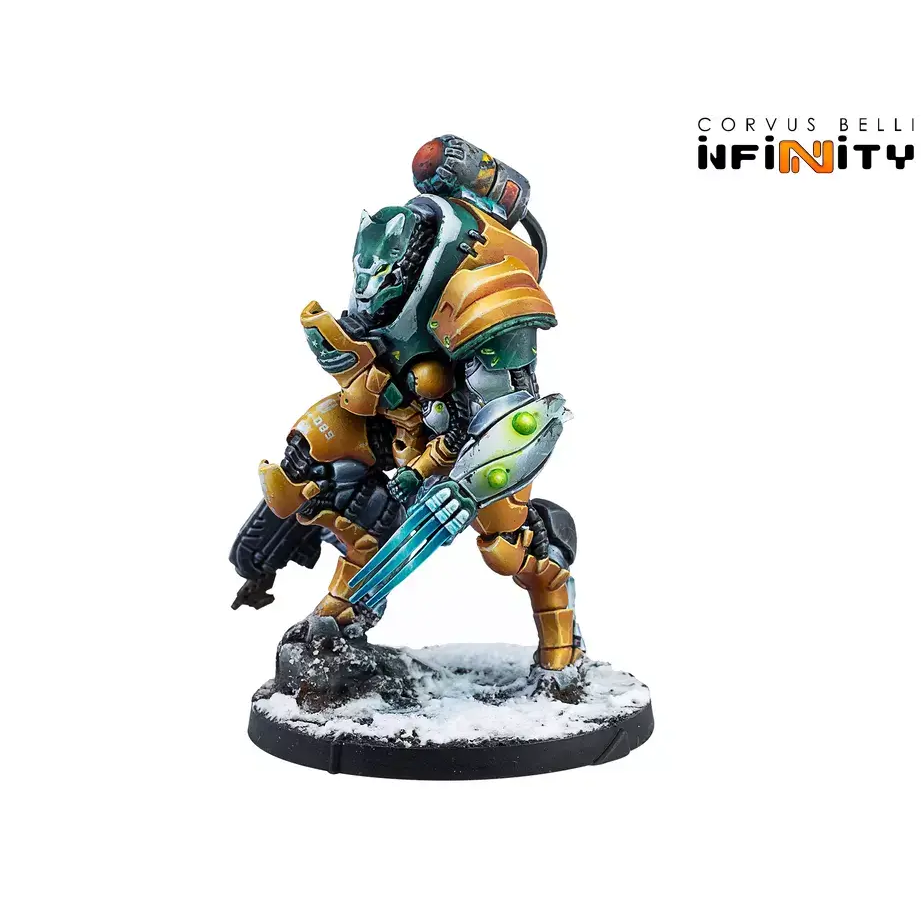 Infinity -Yu Jing Blue Wolf Mongol Cavalry 玉京 藍狼蒙古騎兵隊 戰術機甲包-細節圖2