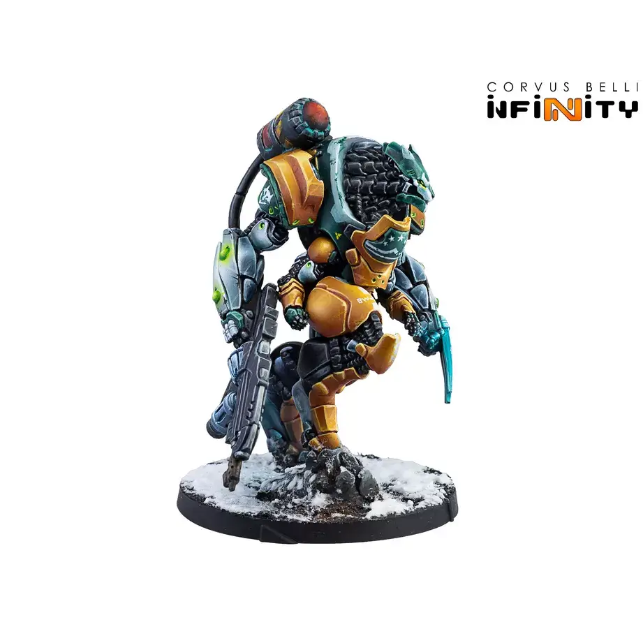 Infinity -Yu Jing Blue Wolf Mongol Cavalry 玉京 藍狼蒙古騎兵隊 戰術機甲包-細節圖3