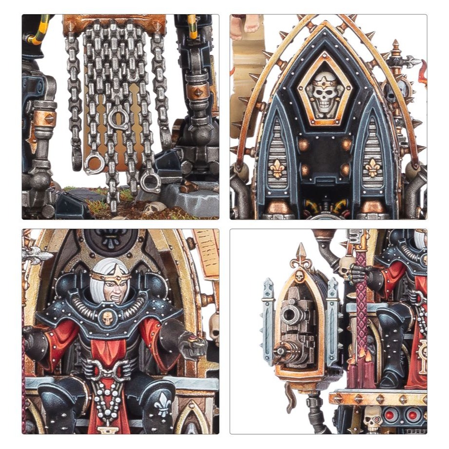 【戰鎚40K】Intranzia Fraye - Dogmata Superior - 修女會：英特蘭齊婭．弗雷婭-細節圖4