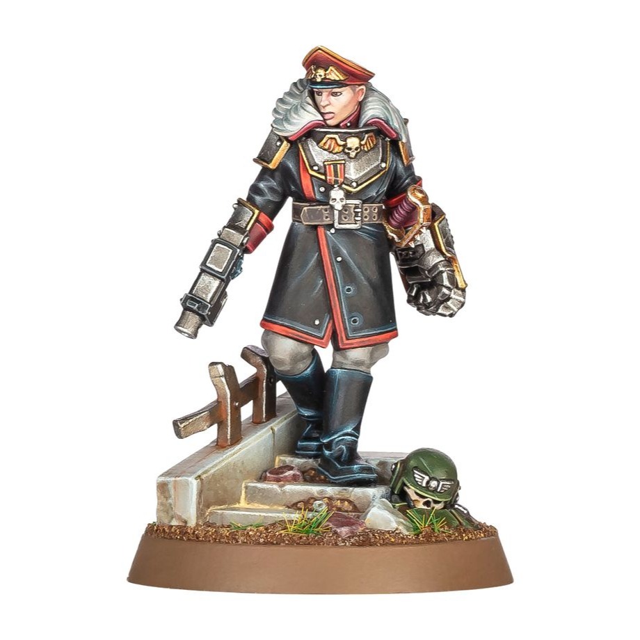 【戰鎚40K】Astra Militarum: Commissar Graves - 星界軍：政委格雷夫斯-細節圖2