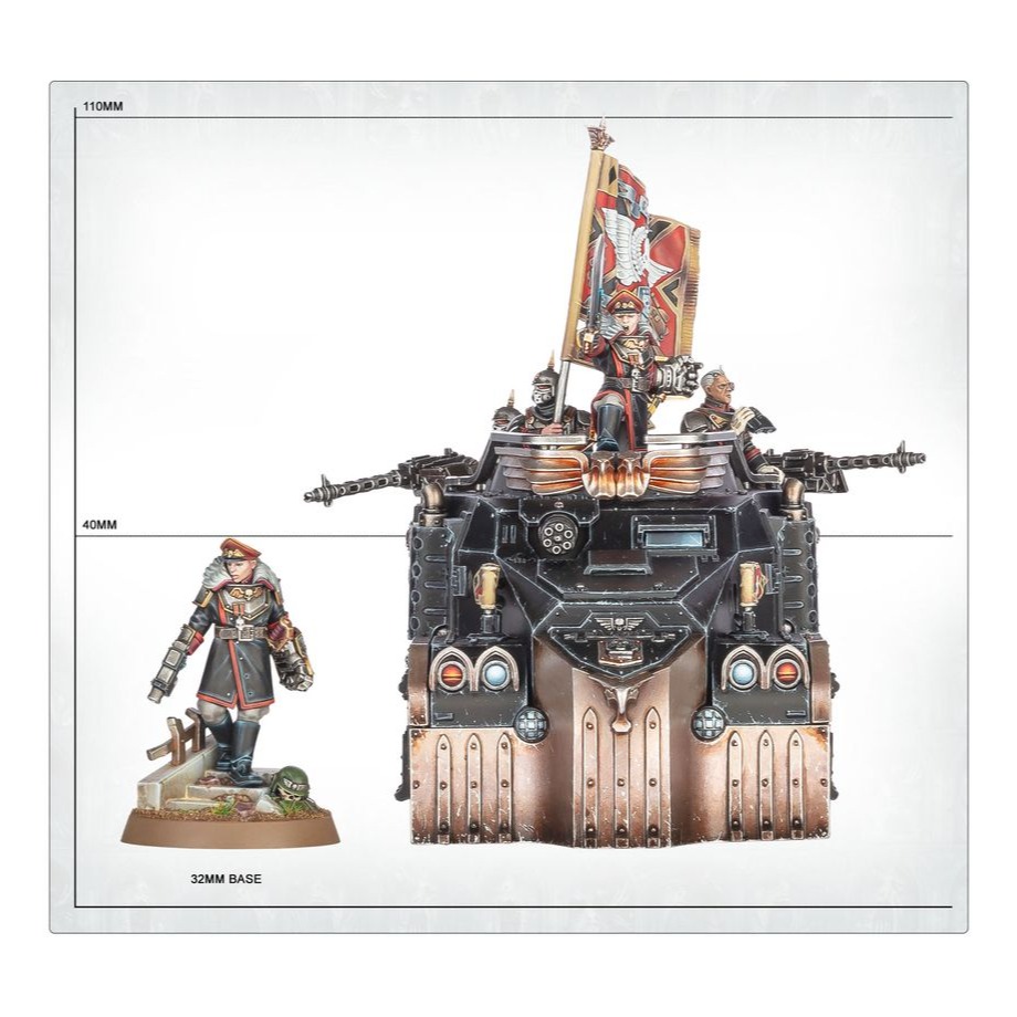 【戰鎚40K】Astra Militarum: Commissar Graves - 星界軍：政委格雷夫斯-細節圖4