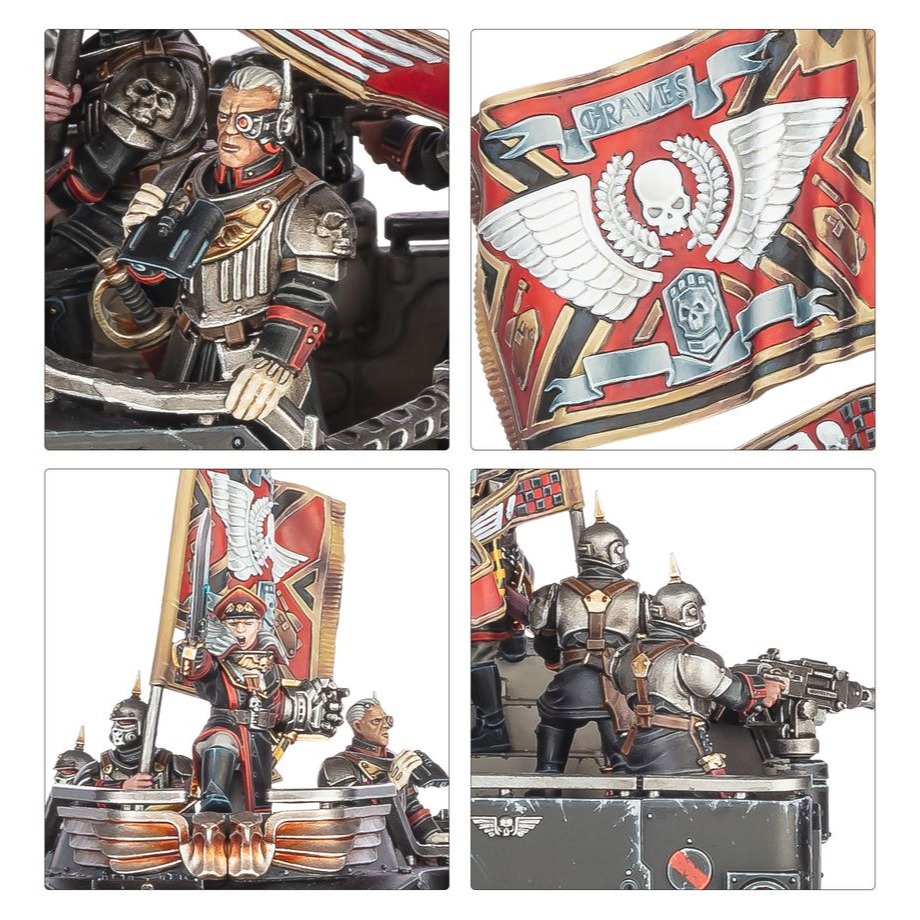 【戰鎚40K】Astra Militarum: Commissar Graves - 星界軍：政委格雷夫斯-細節圖5