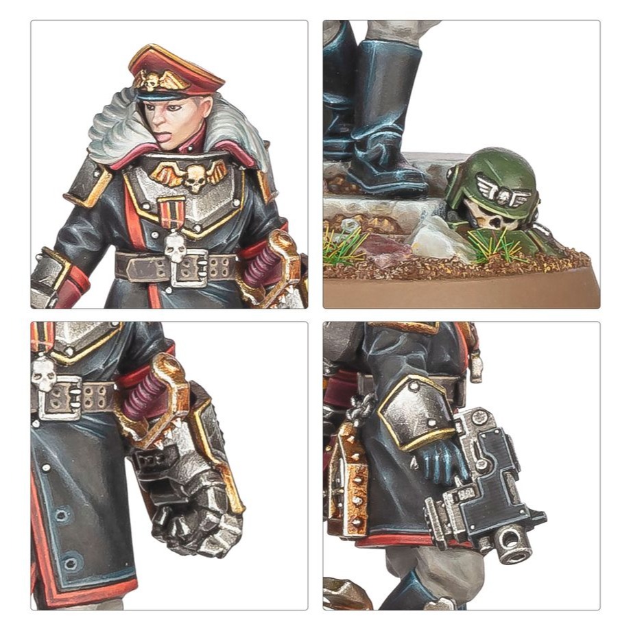 【戰鎚40K】Astra Militarum: Commissar Graves - 星界軍：政委格雷夫斯-細節圖6