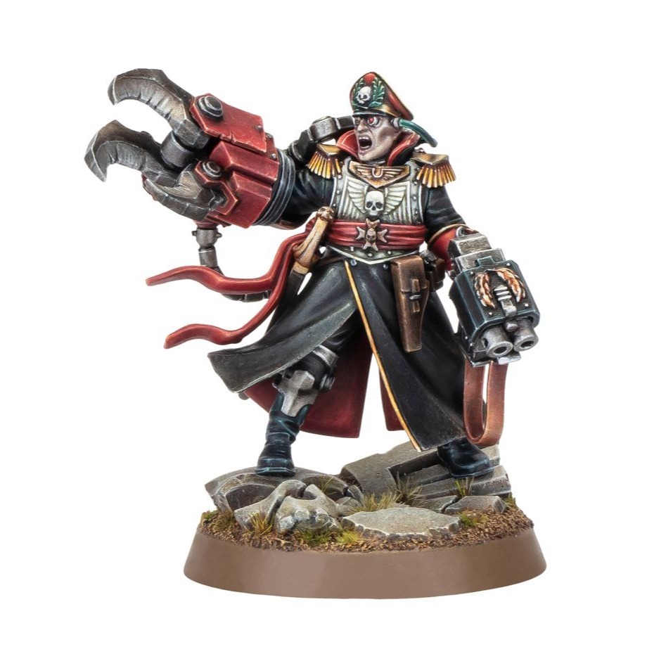 【戰鎚40K】Astra Militarum: Commissar Yarrick - 星界軍：政委雅瑞克-細節圖2