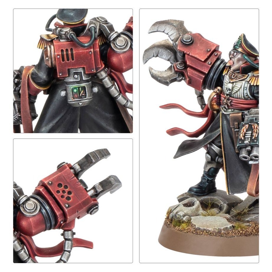 【戰鎚40K】Astra Militarum: Commissar Yarrick - 星界軍：政委雅瑞克-細節圖3