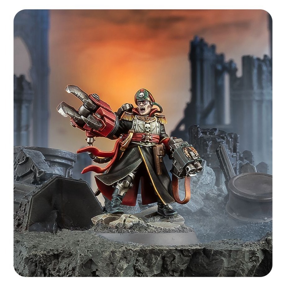 【戰鎚40K】Astra Militarum: Commissar Yarrick - 星界軍：政委雅瑞克-細節圖4