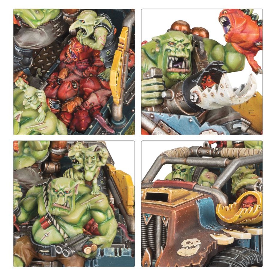 【戰鎚40K】Orks: Armageddon Battalion - 哈米吉多頓戰營：歐克蠻人-細節圖8