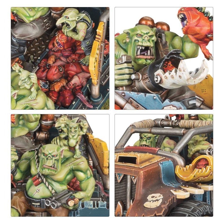 【戰鎚40K】Orks: Armageddon Battalion - 哈米吉多頓戰營：歐克蠻人-細節圖8