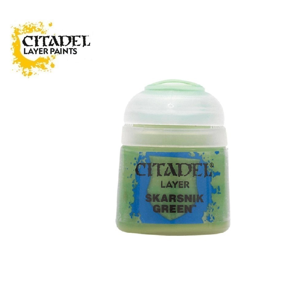 【Citadel】Layer/疊色漆 : Skarsnik Green(12ml)-細節圖2
