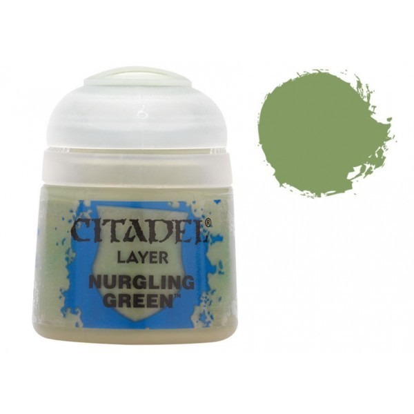 【Citadel】Layer/疊色漆 : Nurgling Green (12ml)-細節圖2