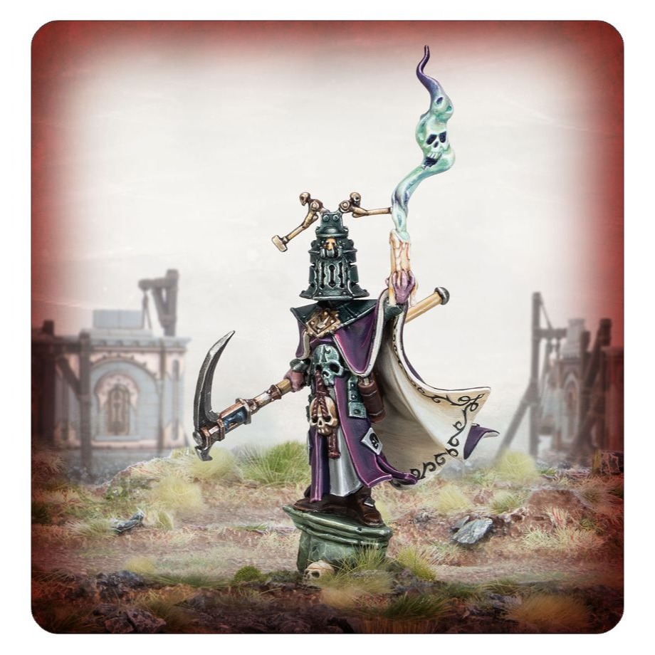 【戰鎚AOS】Cities of Sigmar: Amethyst Knellmage - 西格瑪之城：紫晶鳴鐘法師-細節圖4