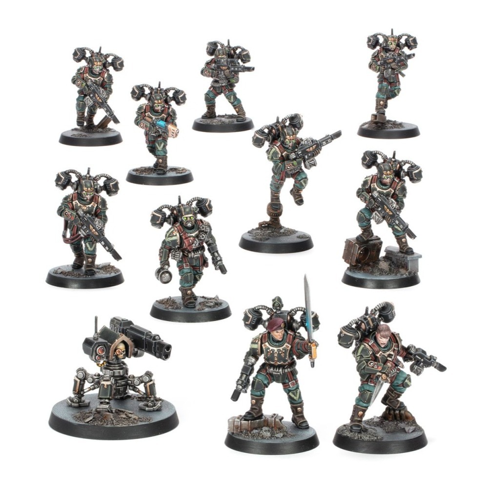 【戰鎚40k】Kill Team: Tempestus Aquilons - 殺戮小隊：風暴飛鷹-細節圖2