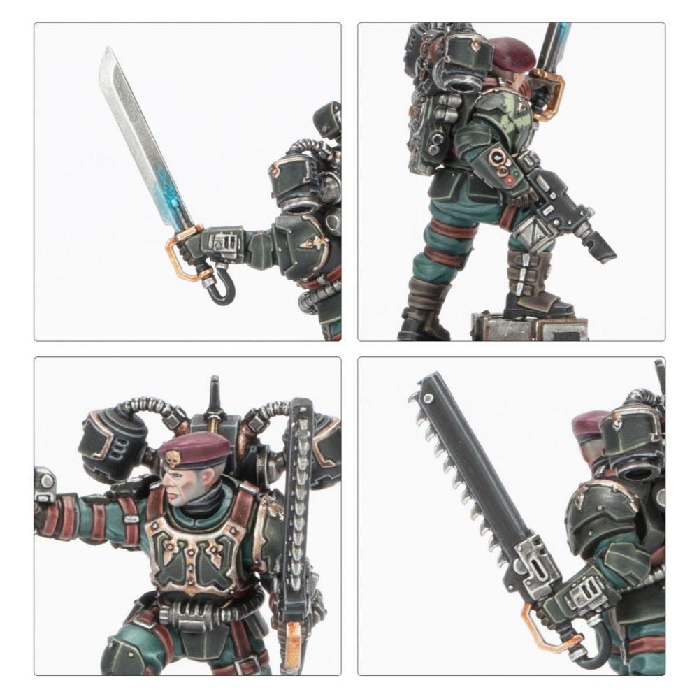 【戰鎚40k】Kill Team: Tempestus Aquilons - 殺戮小隊：風暴飛鷹-細節圖3
