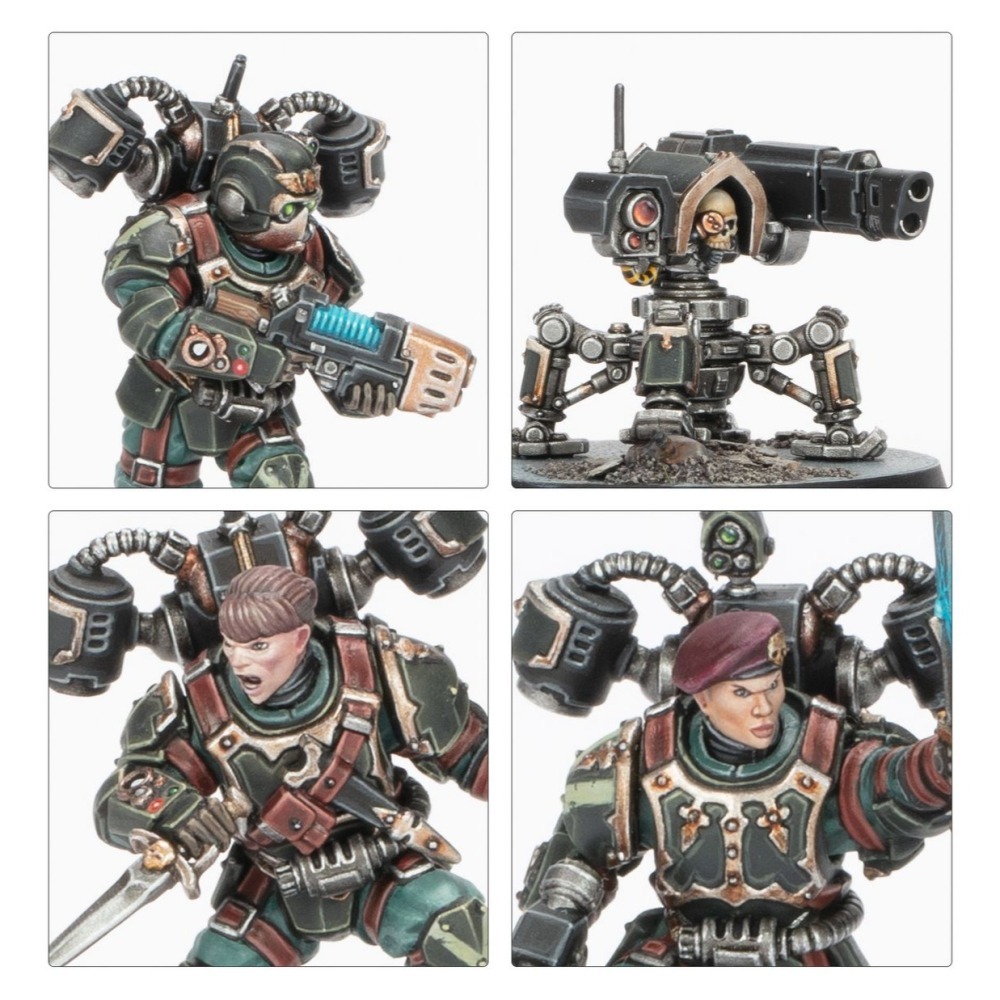 【戰鎚40k】Kill Team: Tempestus Aquilons - 殺戮小隊：風暴飛鷹-細節圖4