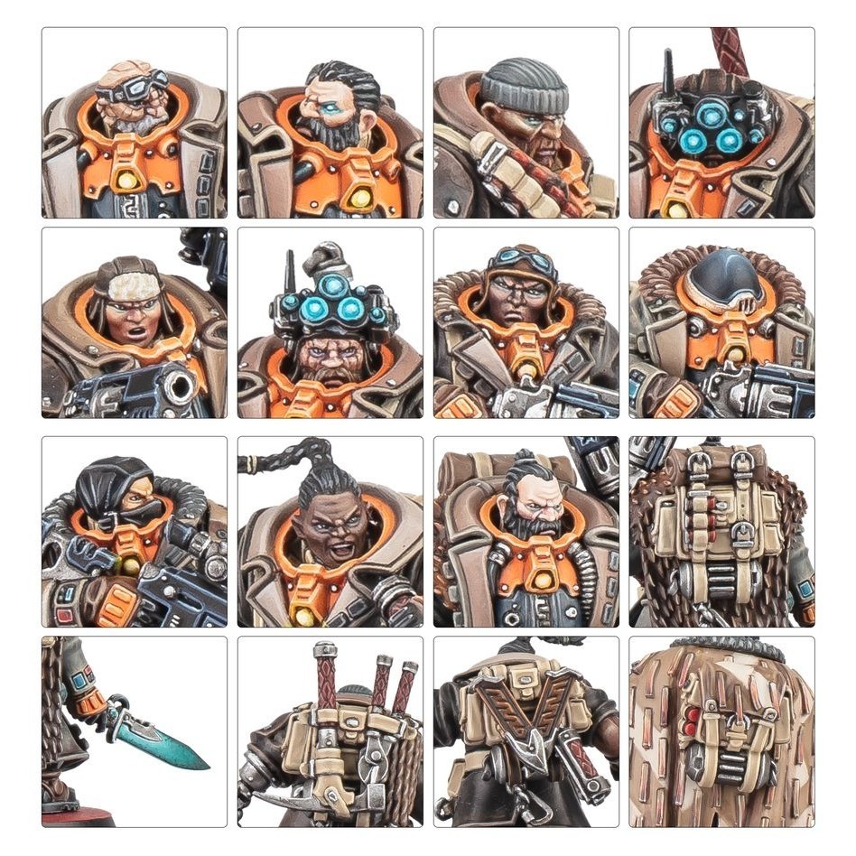 【戰鎚40k】KILL TEAM: HERNKYN YAEGIRS - 殺戮小隊：遠行者獵手-細節圖5