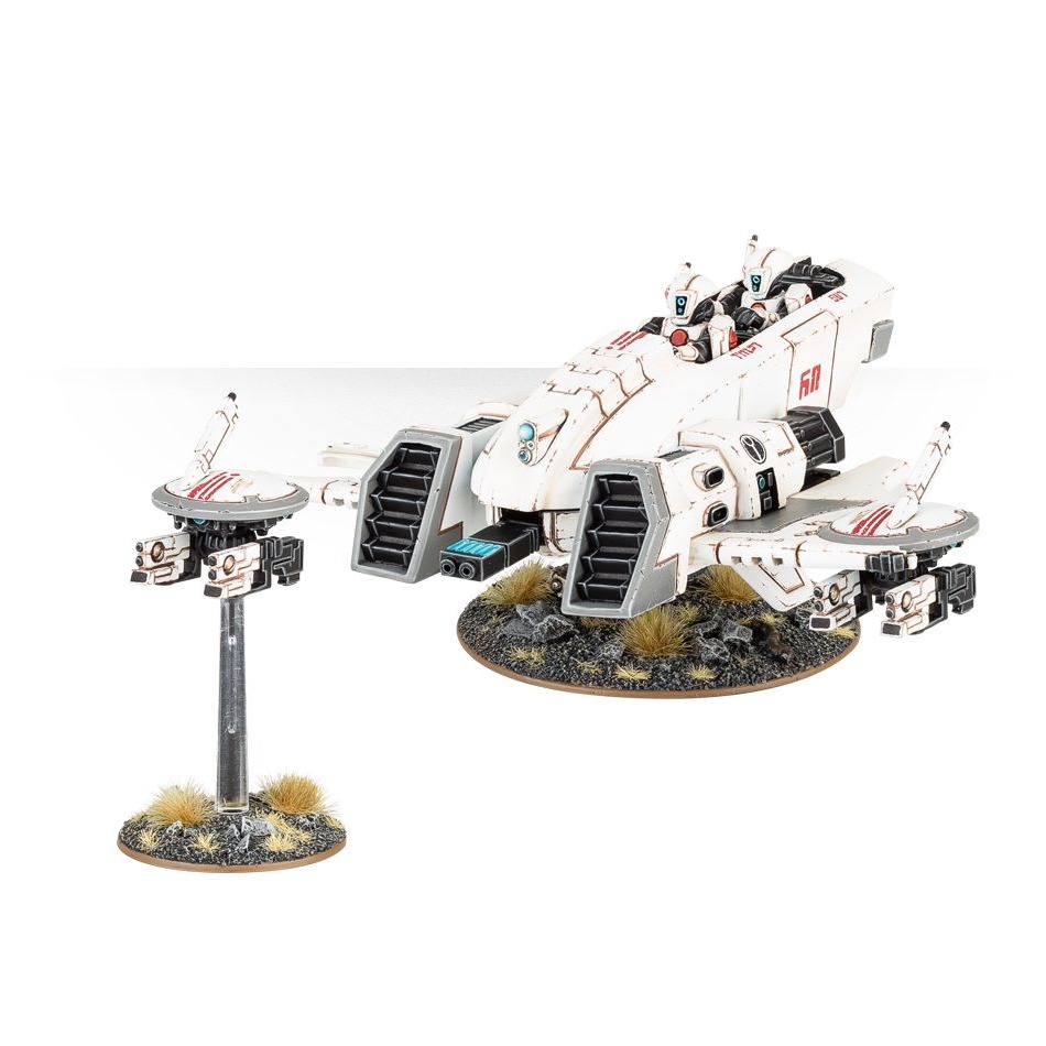 【戰鎚40k】T＇Au Empire: Piranha - 鈦帝國TX4食人魚戰機-細節圖3