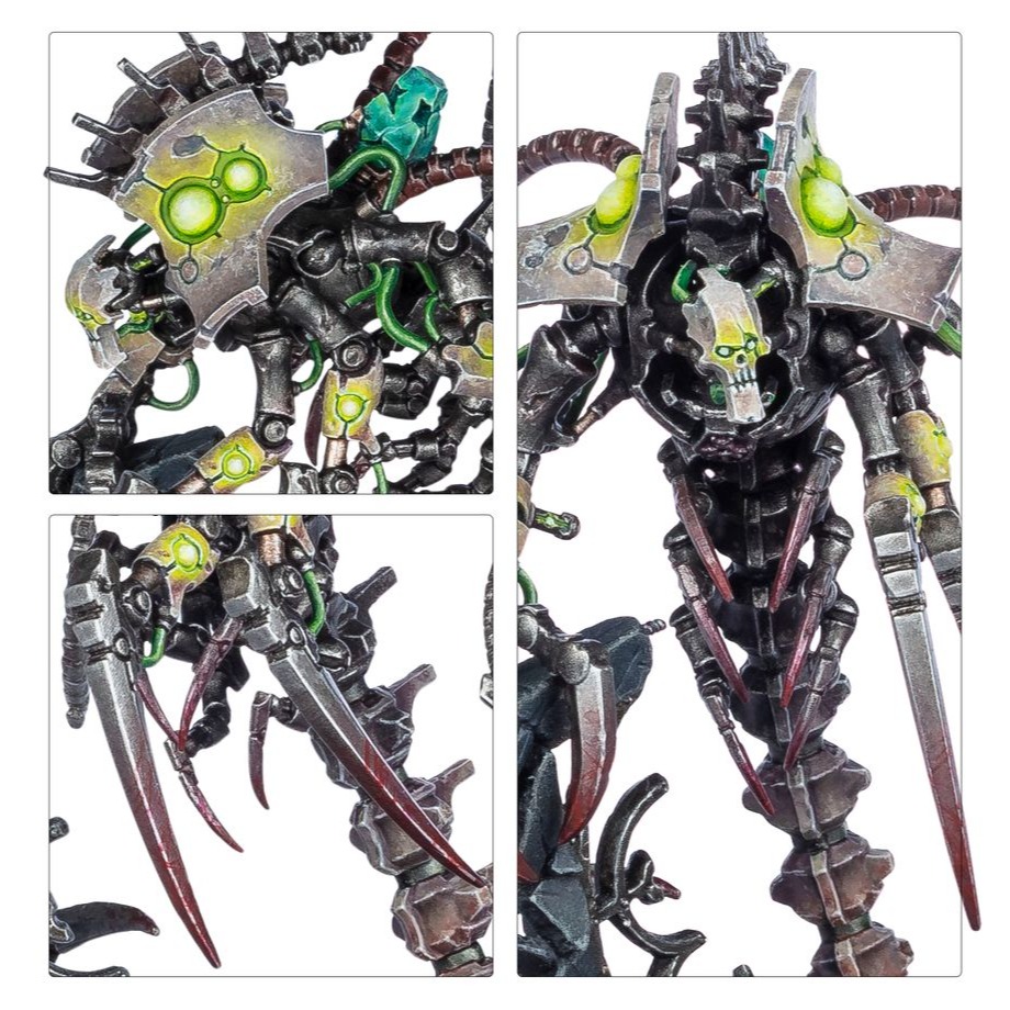 【戰鎚40k】Necrons: Nekrosor Ammentar-太空死靈內克羅梭．阿門塔爾-細節圖3