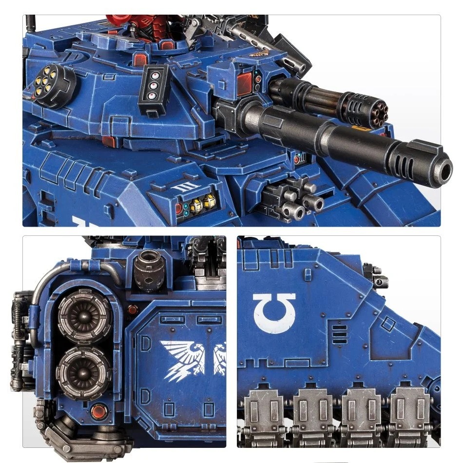 【戰鎚40k】Primaris Repulsor Execution - 星際戰士基因原體處決者反重力戰車-細節圖3