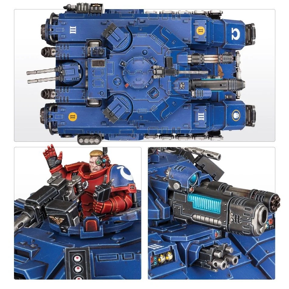 【戰鎚40k】Primaris Repulsor Execution - 星際戰士基因原體處決者反重力戰車-細節圖4