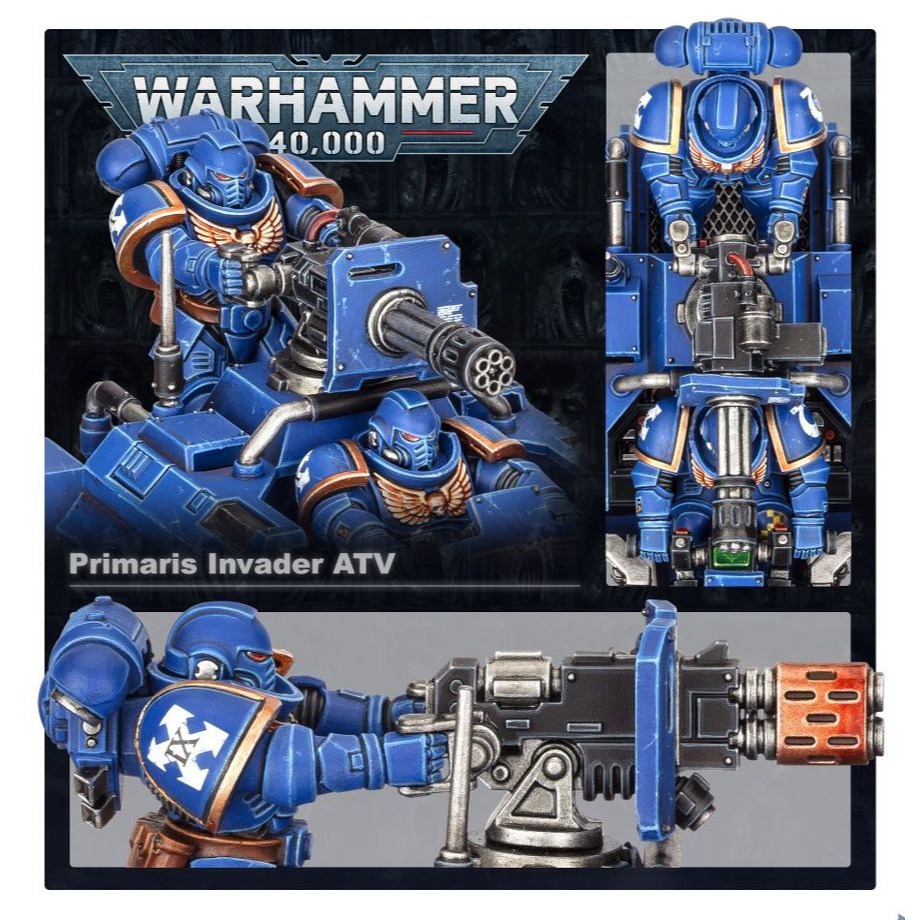 【戰鎚40k】Space Marines: Primaris Invader ATV - 星際戰士基因原體入侵者ATV-細節圖4