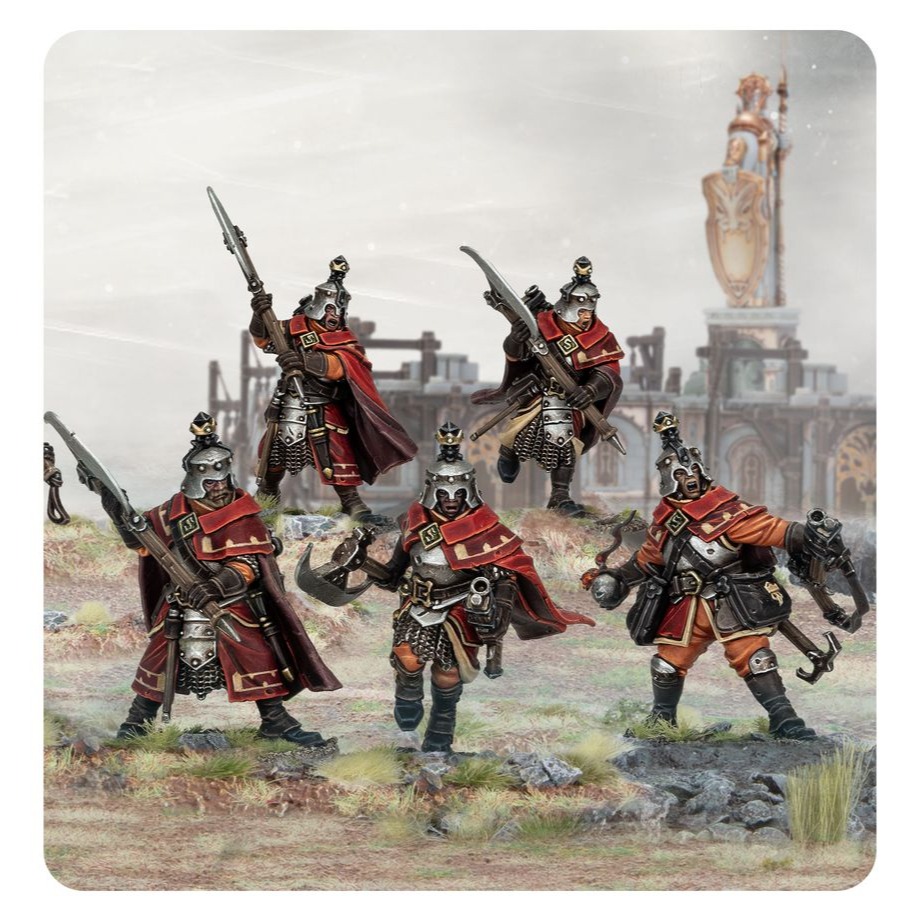 Cities of Sigmar: Freeguild Grenadiers - 西格瑪之城：自由兵團擲彈兵-細節圖5