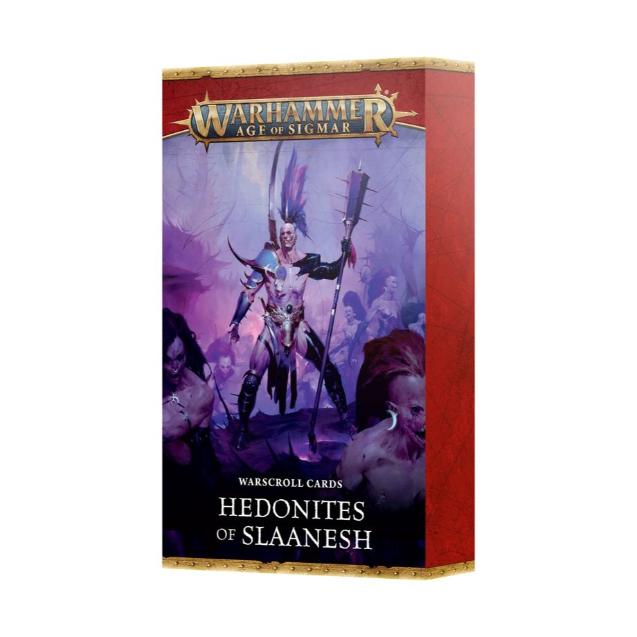 【戰鎚AOS】Warscroll Cards (Chinese) - 戰爭卷軸：色孽慾魔(簡中版)-細節圖2