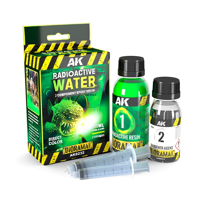 AK8232 -Resin Radioactive Water Components Epoxy Resin 180ml-細節圖2