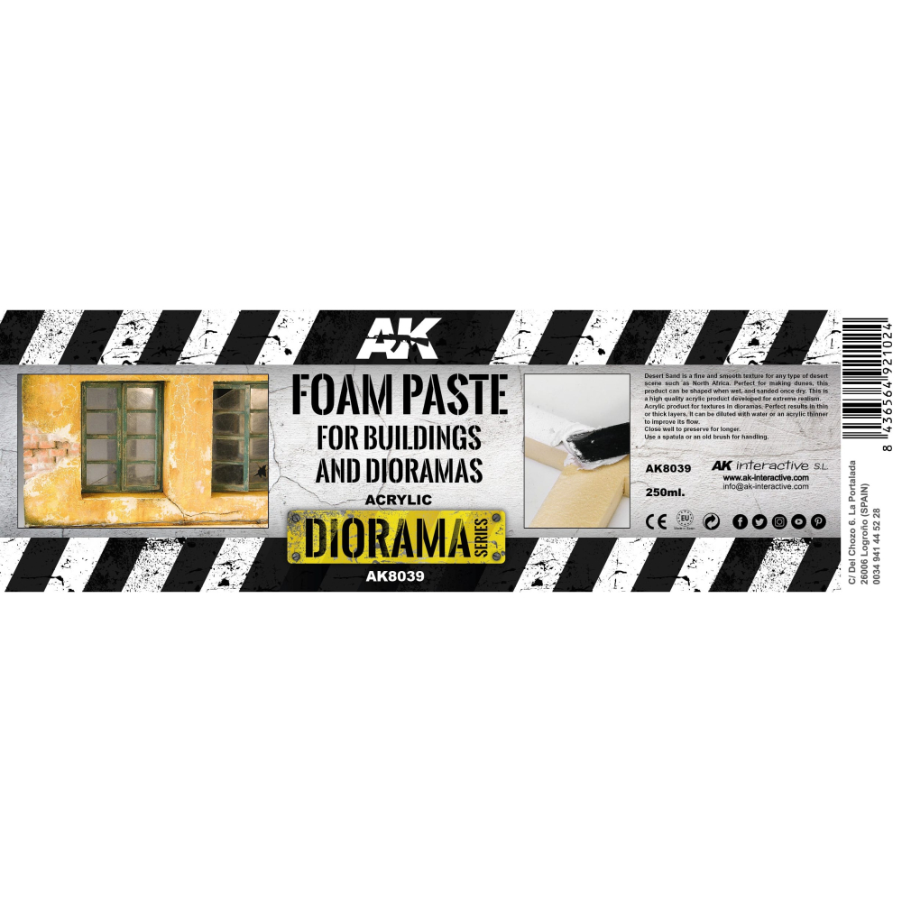 AK8039 - Foam Texturizer & Sealer - 泡棉組織&密封劑-細節圖2