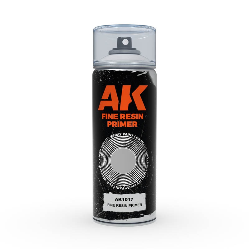 AK Sprays-Basic Colors- AK1017 Fine Resin Primer Spray 400ml-細節圖2
