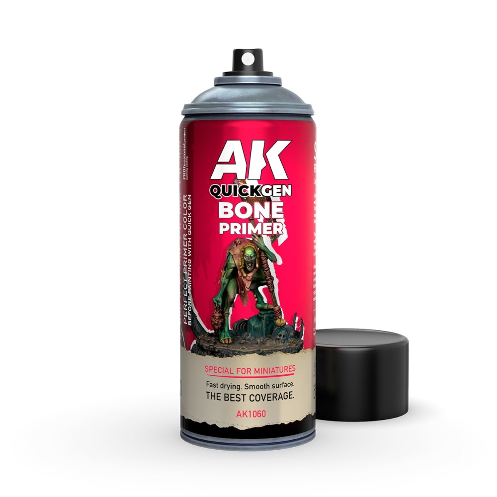 AK Sprays - Quick Gen - AK1060 - Bone Primer Quick Gen 400ml-細節圖2
