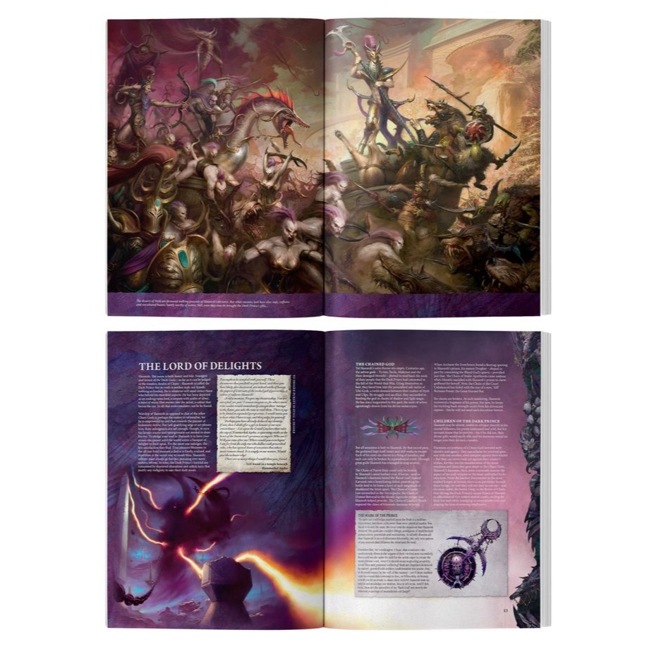 Hedonites of Slaanesh: Battletome (English) - 戰鬥寶典：色孽慾魔(英文版)-細節圖2