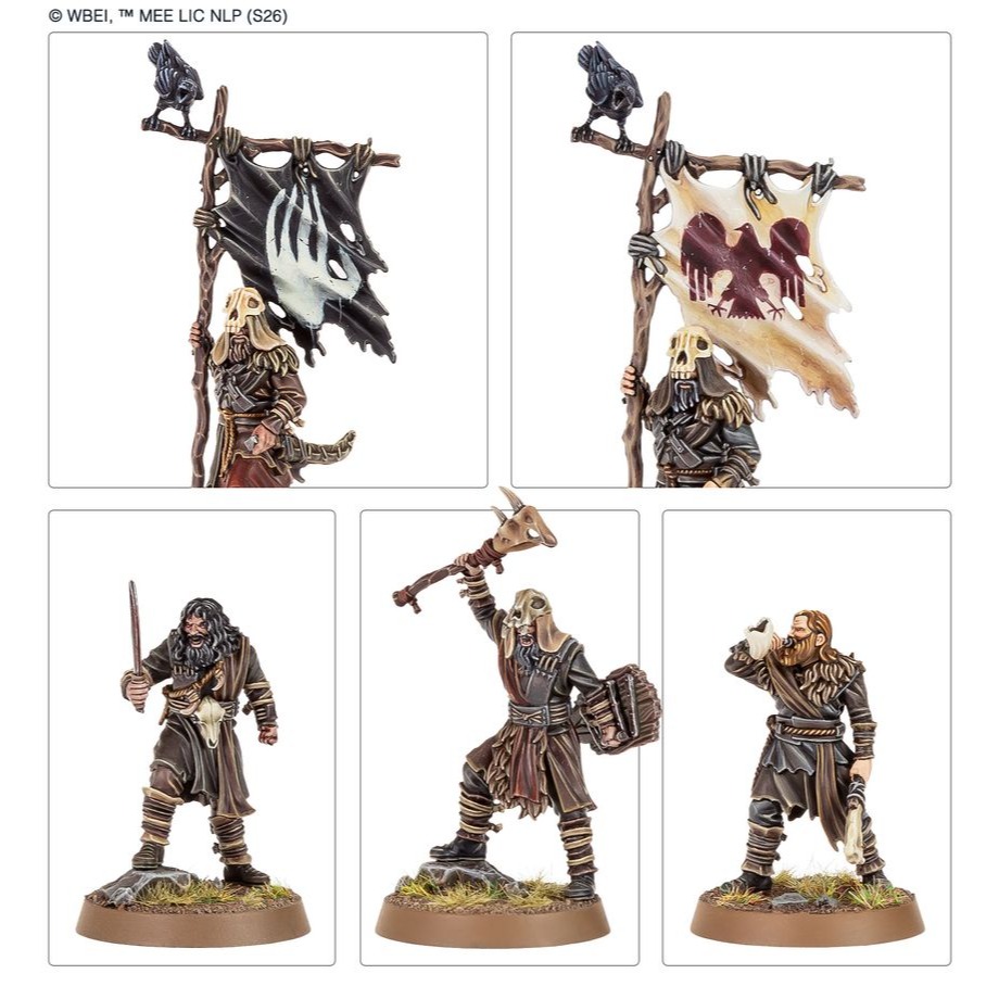 Hill Tribesmen Commanders - 中土世界：山丘部落成員指揮組-細節圖3