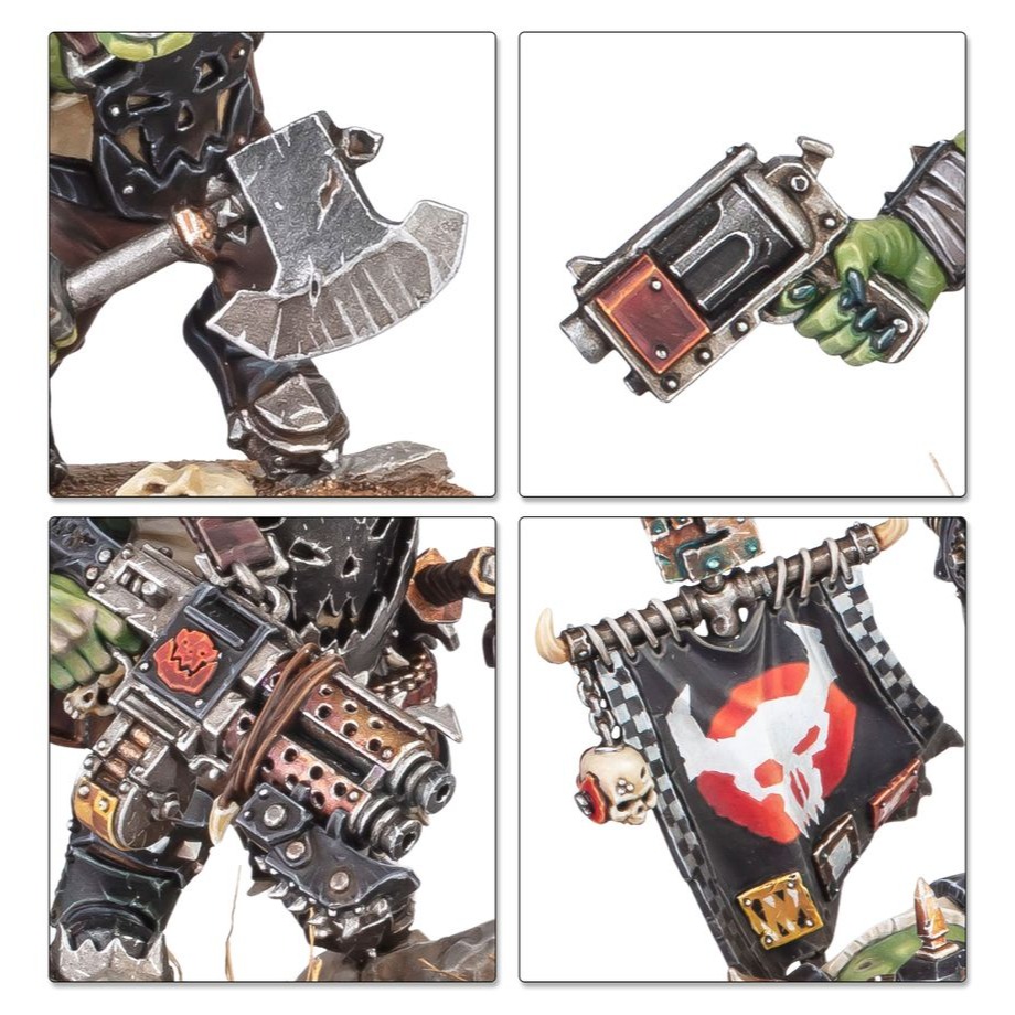 Warhammer Getting Started with Orks(ENG)-戰鎚40K：歐克蠻人入門套裝(英文)-細節圖3