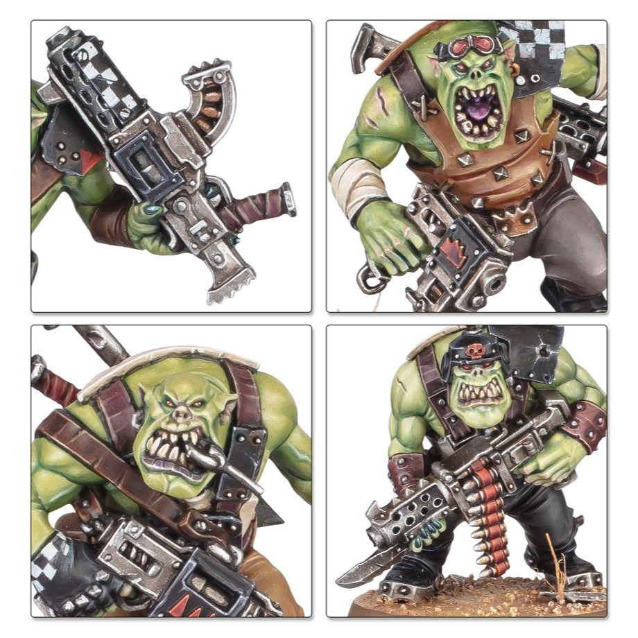 Warhammer Getting Started with Orks(ENG)-戰鎚40K：歐克蠻人入門套裝(英文)-細節圖5