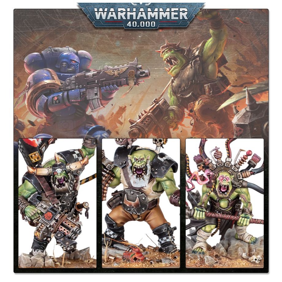 Warhammer Getting Started with Orks(ENG)-戰鎚40K：歐克蠻人入門套裝(英文)-細節圖6