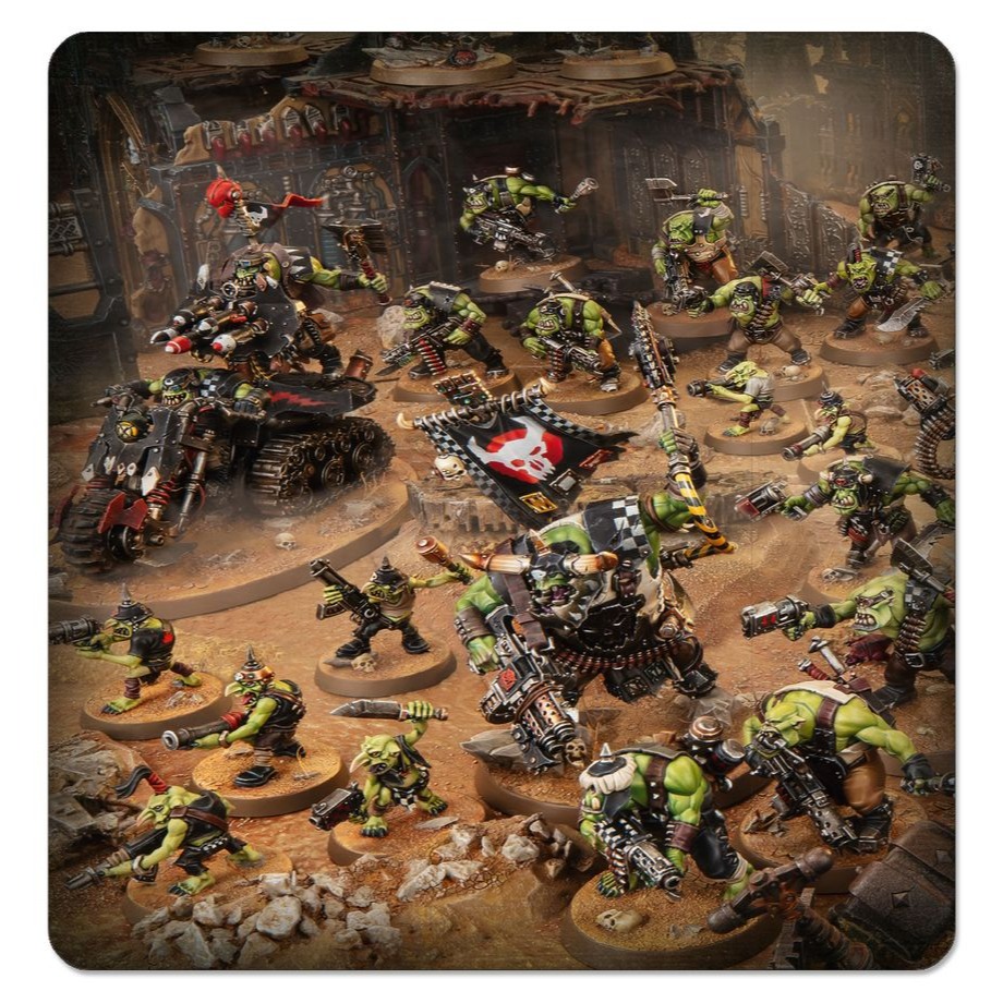 Warhammer Getting Started with Orks(ENG)-戰鎚40K：歐克蠻人入門套裝(英文)-細節圖7