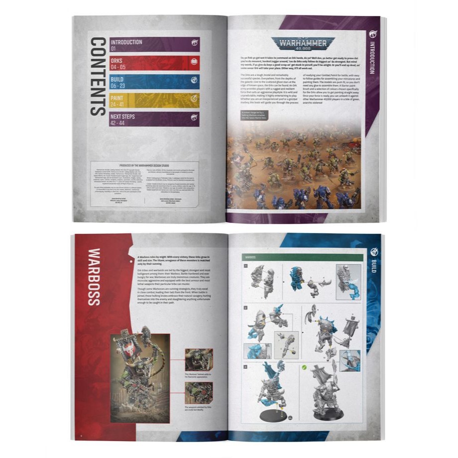 Warhammer Getting Started with Orks(ENG)-戰鎚40K：歐克蠻人入門套裝(英文)-細節圖9
