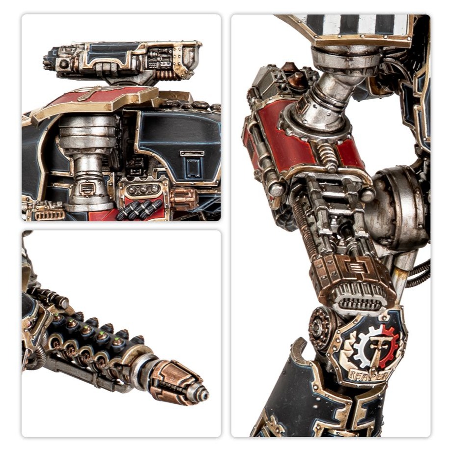 Legions Imperialis - 帝國軍團：裝備重力泯滅炮與爆燃殲滅炮的掠奪者泰坦-細節圖3