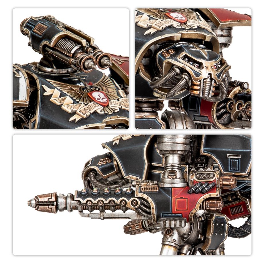 Legions Imperialis - 帝國軍團：裝備重力泯滅炮與爆燃殲滅炮的掠奪者泰坦-細節圖4