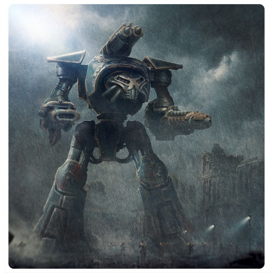 Legions Imperialis - 帝國軍團：裝備重力泯滅炮與爆燃殲滅炮的掠奪者泰坦-細節圖5
