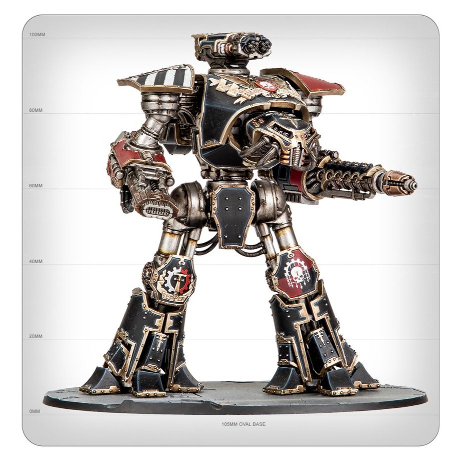 Legions Imperialis - 帝國軍團：裝備重力泯滅炮與爆燃殲滅炮的掠奪者泰坦-細節圖6