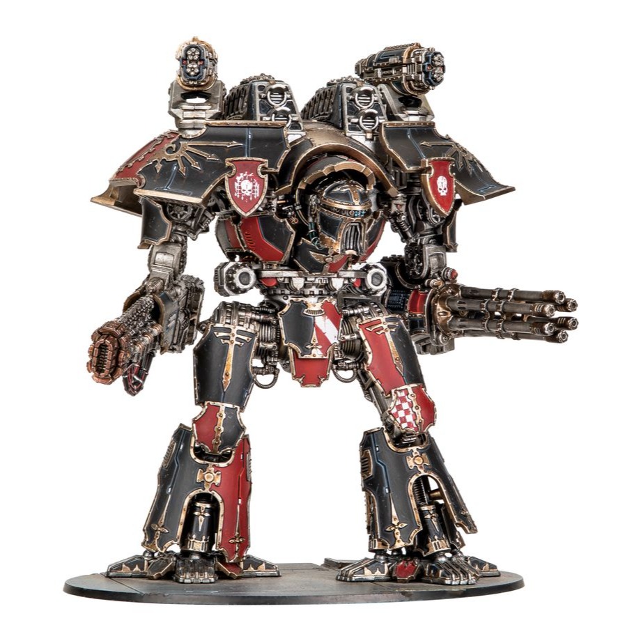 Legions Imperialis - 帝國軍團：裝備爆燃毀滅炮與重型加特林爆能炮的戰將泰坦-細節圖2